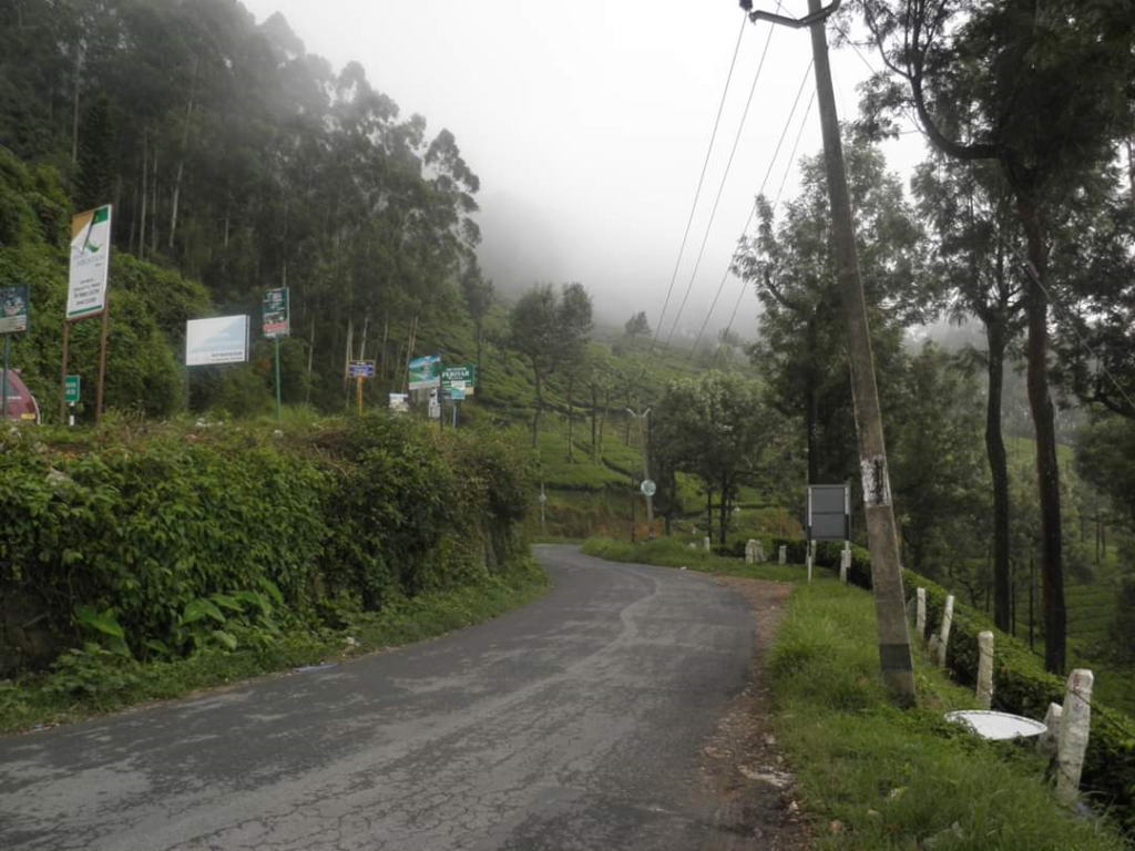 A road of Munnar