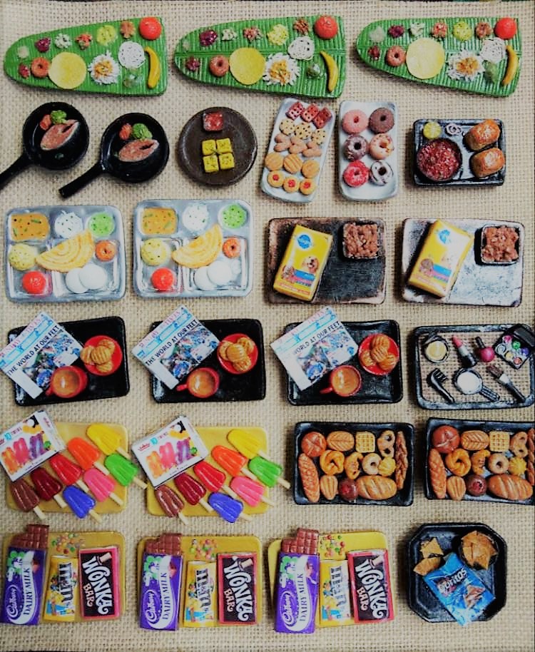 Fake Food Clay Miniatures