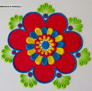 Easy rangoli designs