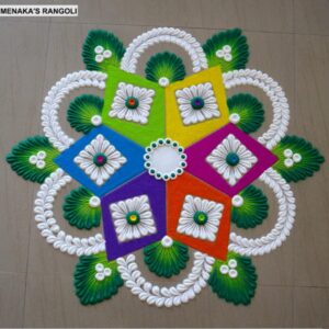 rangoli designs for beginners