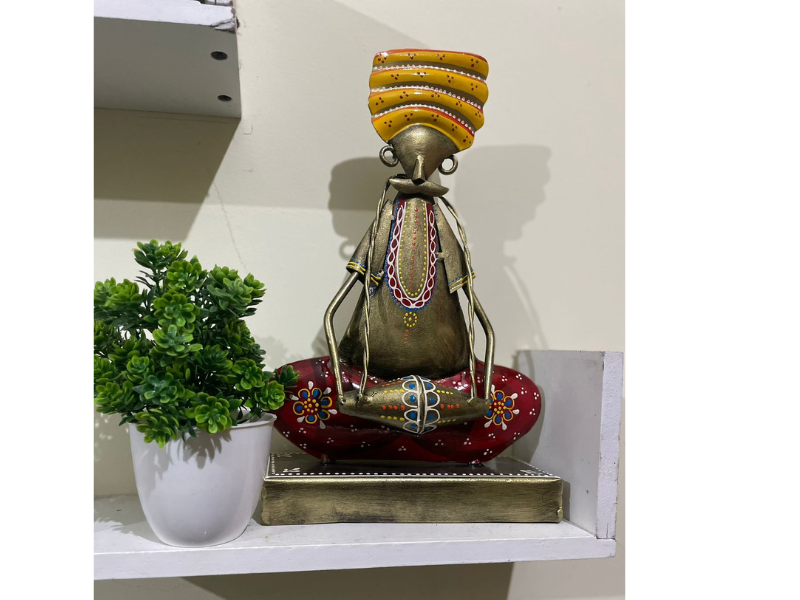 Rajasthani Musician showpiece